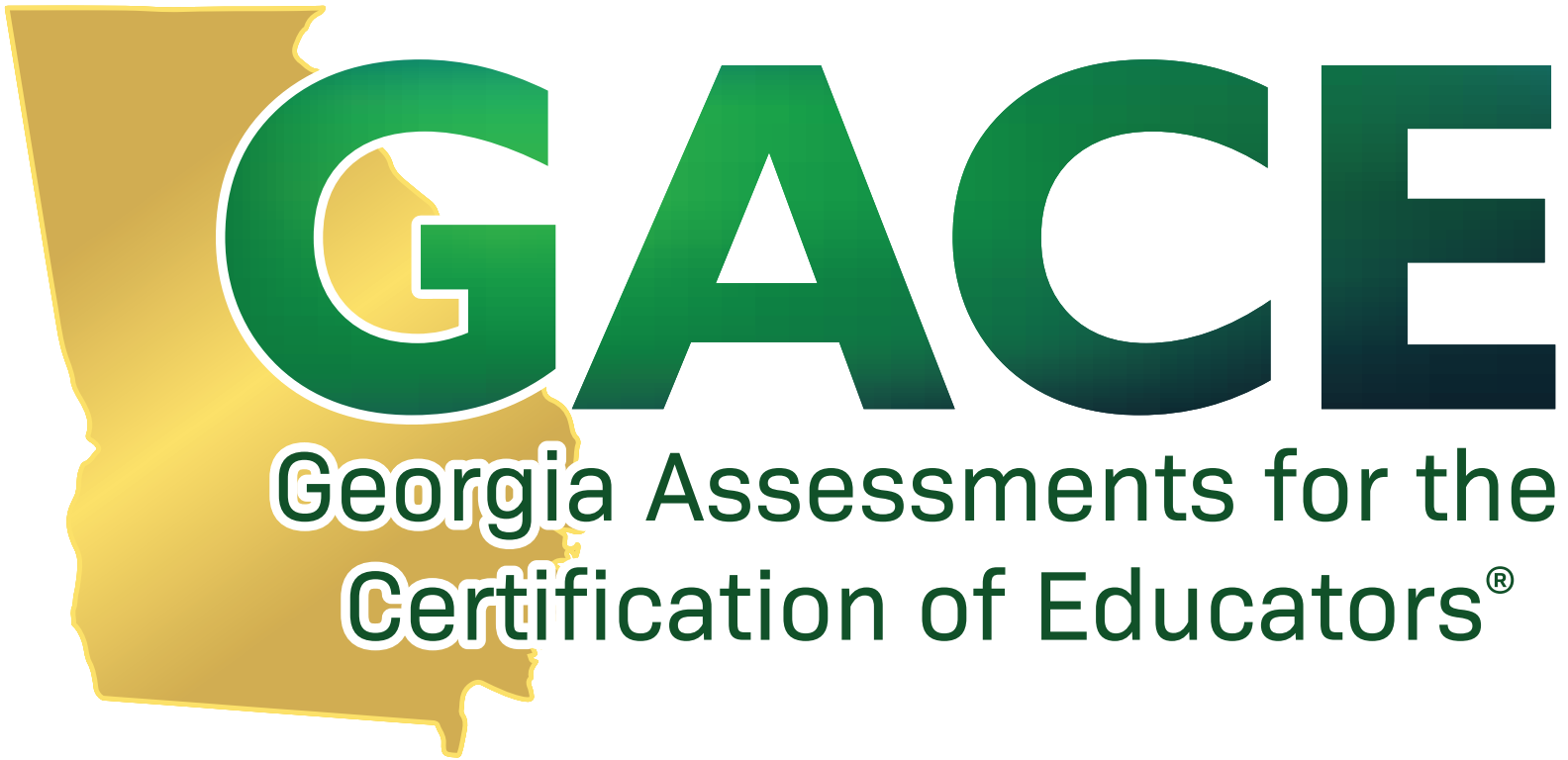 logo for the Georgia Assessments for the Certification of Educators program